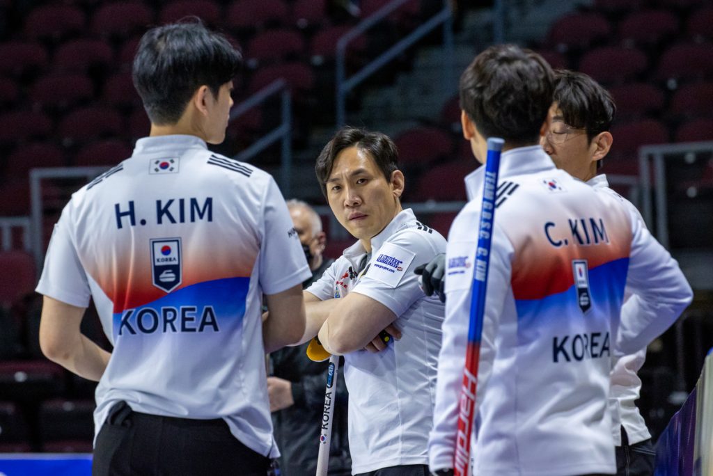 L'équipe coréenne