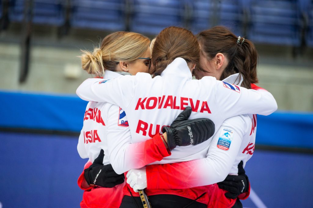 L'équipe russe skipée par Alina Kovaleva