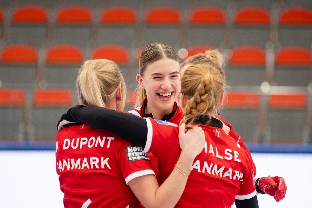 L'équipe féméinine du Danemark en 2022