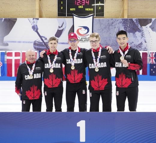L'équipe
                masculine canadienne