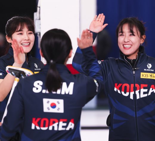 Belle victoire des coréennes