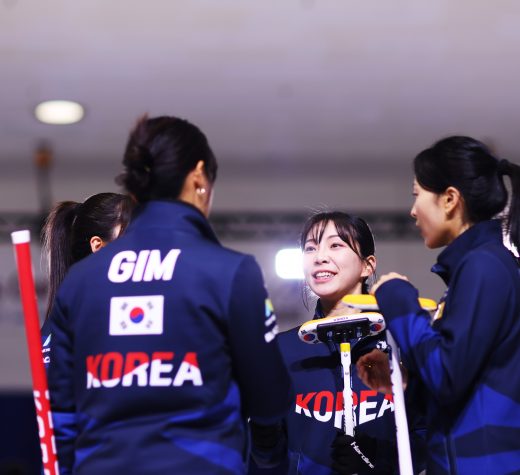 L'équipe femmes de la Corée